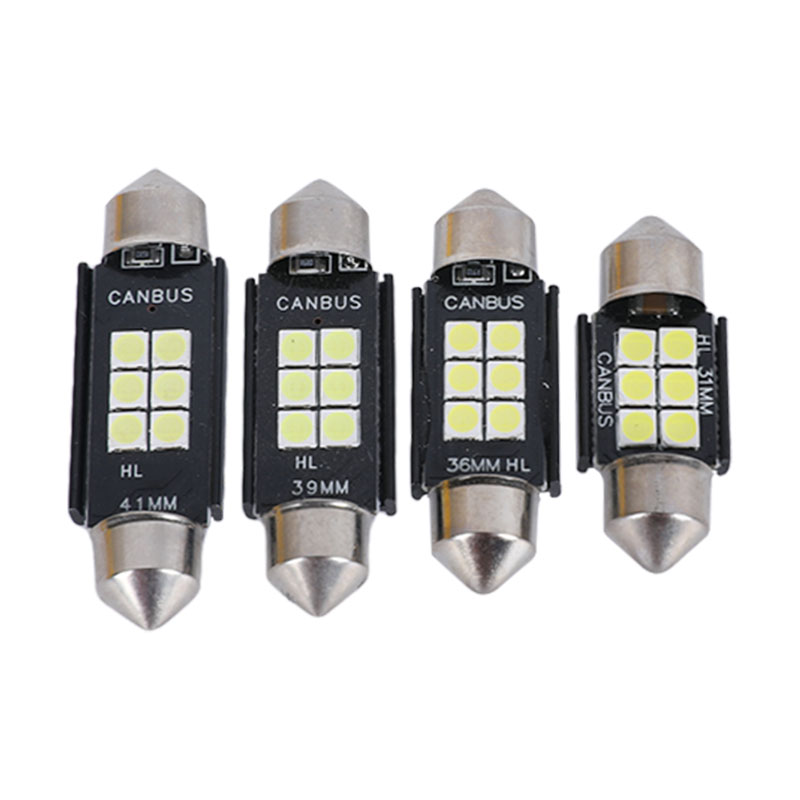 LED C5W 3030-6-Luzes laterais-Luz de leitura C5W